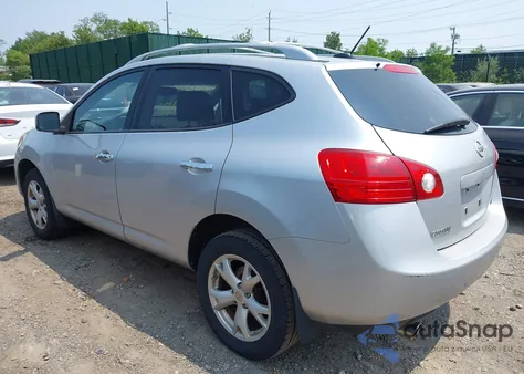 2010 Nissan Rogue Sl из США, поврежденный, VIN JN8AS5MV2AW122377